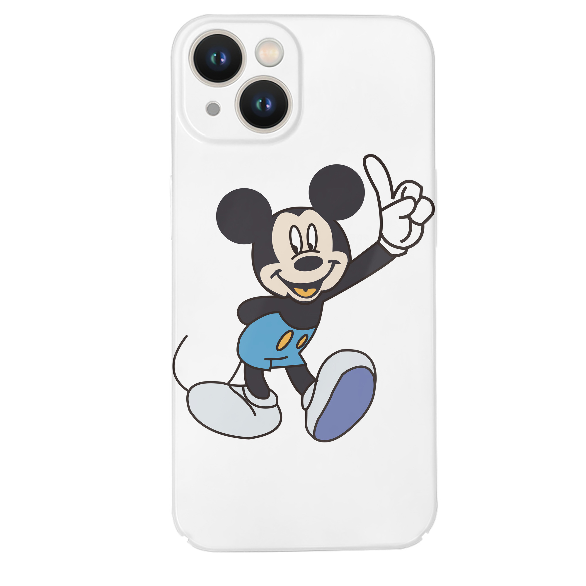 （画像用） ミッキーマウス Mickey Mouse 【iPhone 14シリーズ対応】ハードケース